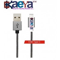 OkaeYa Type C A500 Type C Cable (Grey)